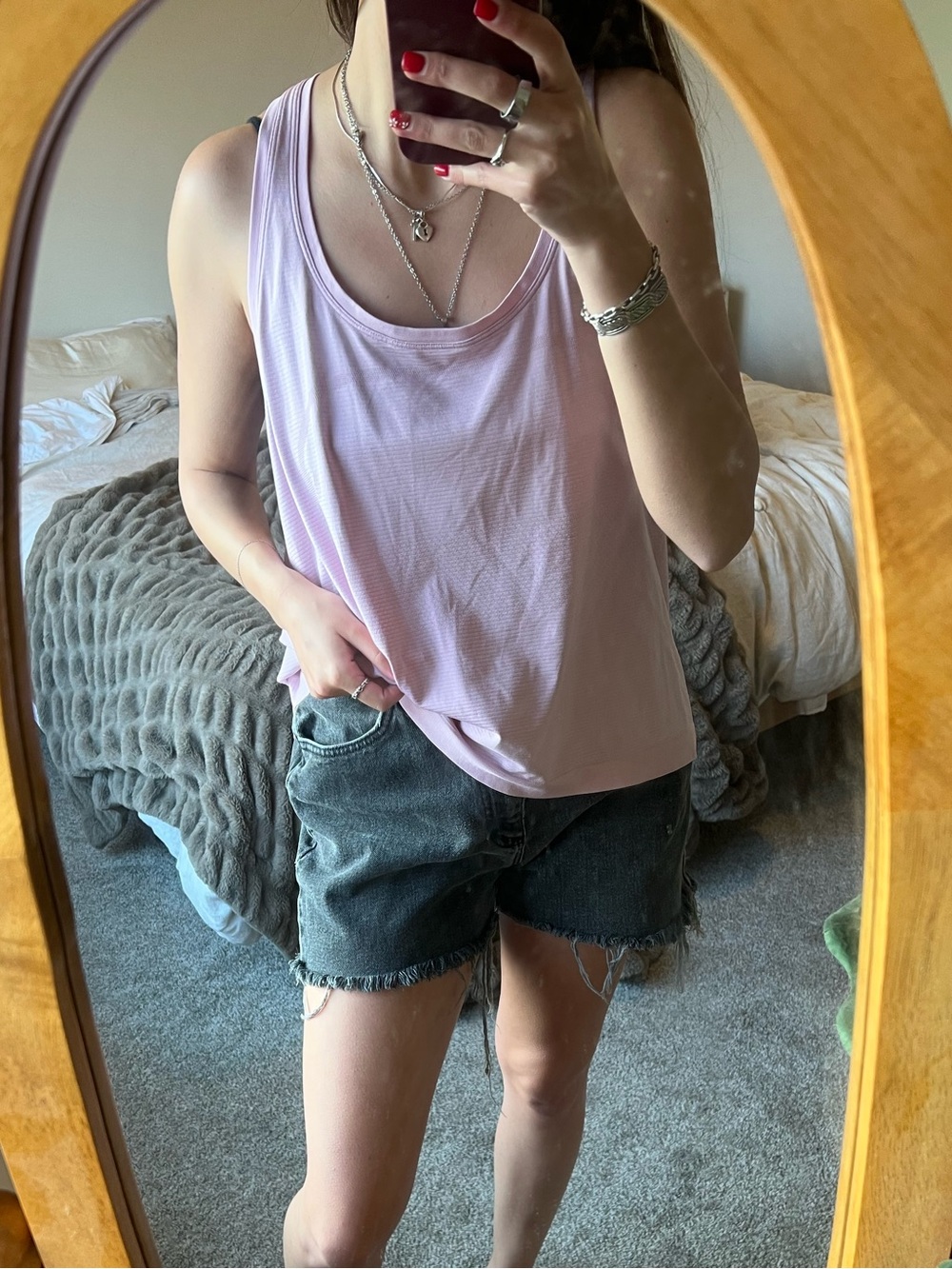 Lululemon pink tank